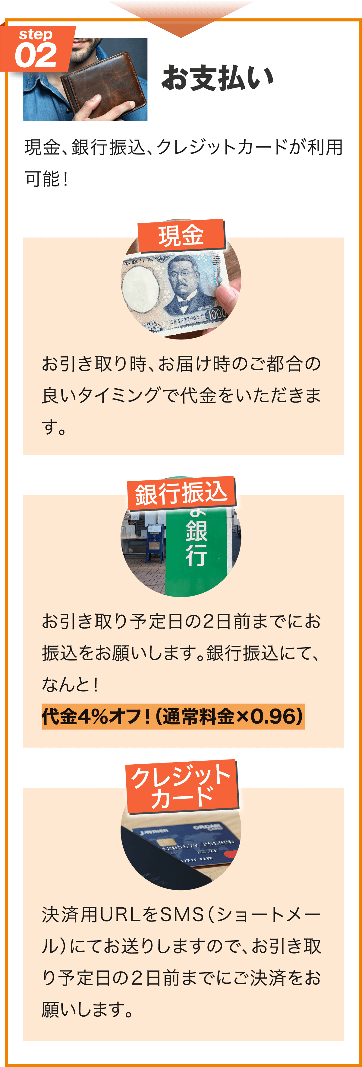 お支払い